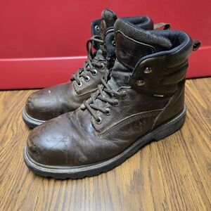 Men's Wolverine Steel Toe Boots.